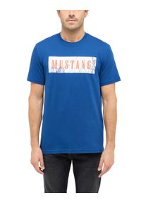 Męski T-Shirt Mustang Style Austin Navy Peony 1016274 5445 #8