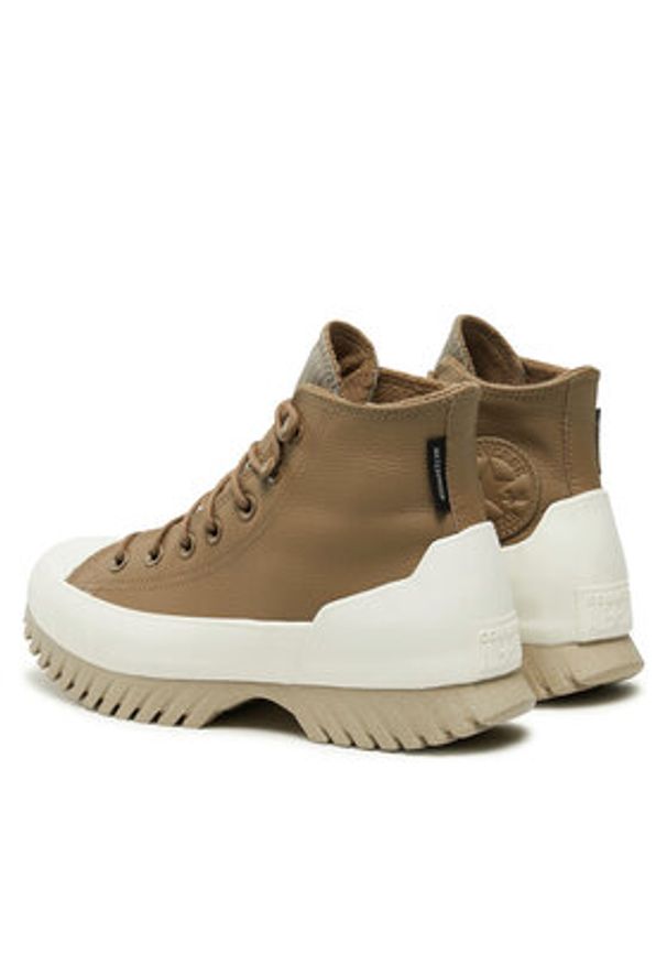Converse Botki Chuck Taylor All Star Lugged 2.0 Cc A04634C Beżowy. Kolor: beżowy. Materiał: skóra
