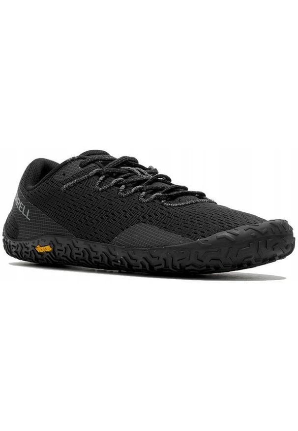 Merrell - Buty sportowe dla mężczyzn Merrel Vapor Glove 6. Kolor: czarny. Materiał: syntetyk. Sport: bieganie
