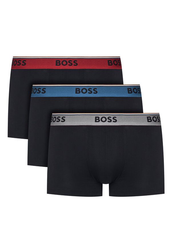 BOSS Komplet 3 par bokserek 50531684 Czarny. Kolor: czarny. Materiał: bawełna