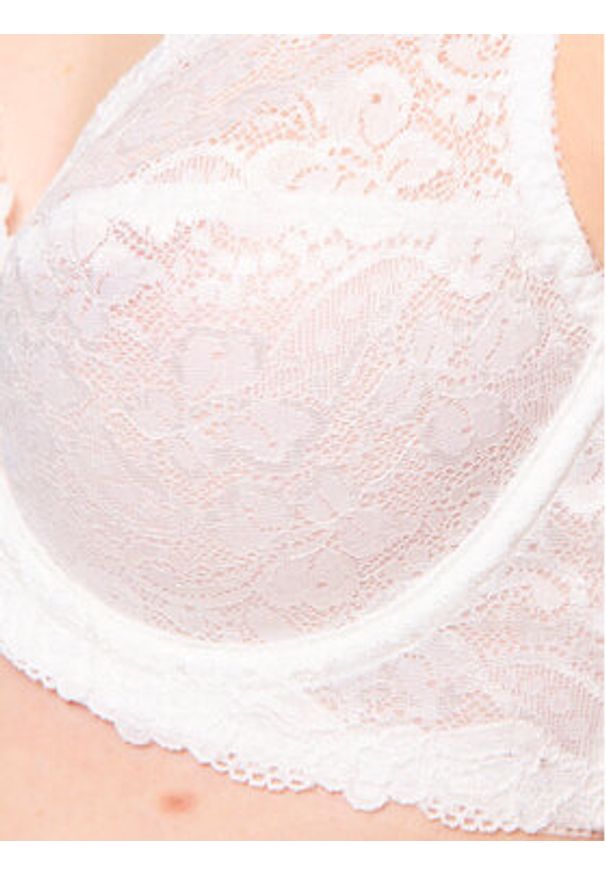 Triumph Biustonosz z fiszbiną Compliment 10166802 Biały. Kolor: biały. Materiał: syntetyk