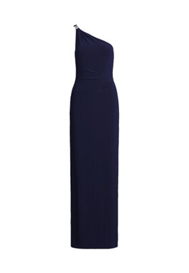 Lauren Ralph Lauren - LAUREN RALPH LAUREN Sukienka wieczorowa 253980922002 Granatowy Slim Fit. Kolor: niebieski. Materiał: syntetyk. Styl: wizytowy