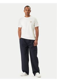 Guess Jeans Spodnie materiałowe M6RB59 WGCV1 Granatowy Relaxed Fit. Kolor: niebieski. Materiał: bawełna #4