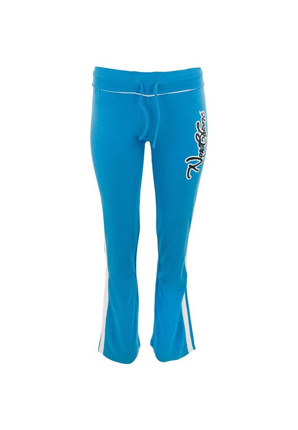 ŠIJEME SRDCEM - Nordblanc Damskie Spodnie Dresowe w Kolorze Niebieskim - Rozmiar 38. Kolor: niebieski. Materiał: dresówka. Długość: długie