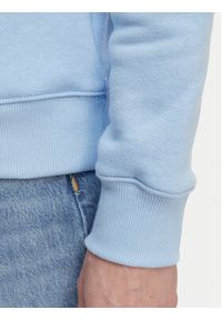 Tommy Jeans Bluza Flag DW0DW19729 Niebieski jasny Regular Fit. Kolor: niebieski. Materiał: bawełna #5