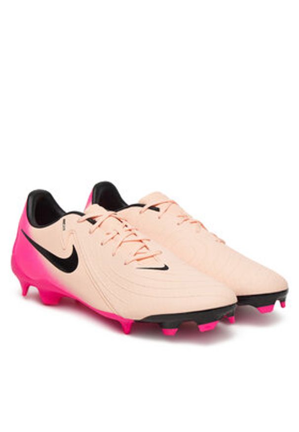 Nike Buty do piłki nożnej Phantom GX II Academy FG/MG FD6723-800 Pomarańczowy. Kolor: pomarańczowy. Materiał: syntetyk