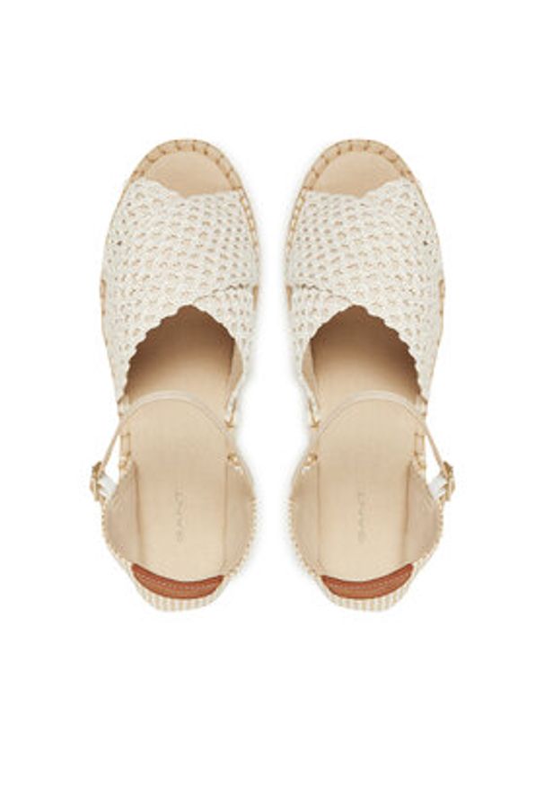 GANT - Gant Espadryle 30568950 Écru. Materiał: materiał
