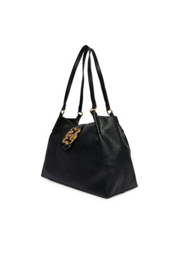 Just Cavalli Torebka 80RA4BN3 ZSD87 Czarny. Kolor: czarny. Materiał: skórzane