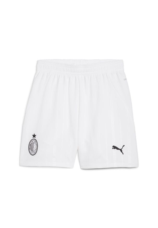 Puma - Młodzieżowe szorty AC Milan 24/25 PUMA White. Kolor: biały. Sport: piłka nożna