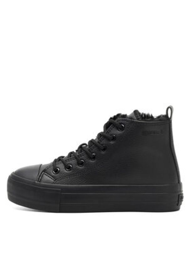 Sprandi Trampki PLIMSNOW WP40-OG128 Czarny. Kolor: czarny. Materiał: syntetyk