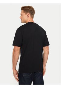 Just Cavalli T-Shirt 77OAHE25 Czarny Regular Fit. Kolor: czarny. Materiał: bawełna #3