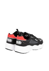 Fila Sneakersy "Saluzzo" | FFM0146 | Mężczyzna | Czarny. Nosek buta: okrągły. Kolor: czarny. Materiał: tkanina #4