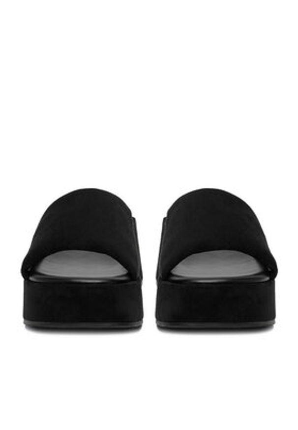 DeeZee Klapki CEO-HY7676-8 Czarny. Kolor: czarny. Materiał: materiał