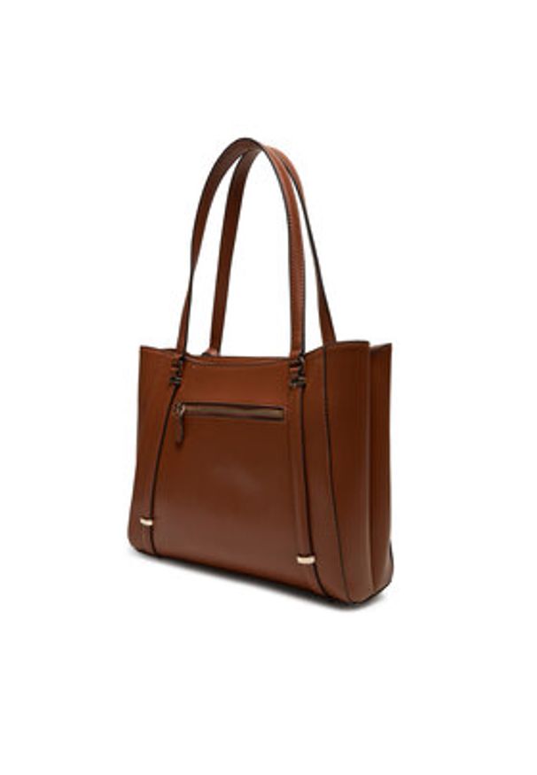 Guess Torebka HWVG94 93230 Brązowy. Kolor: brązowy. Materiał: skórzane