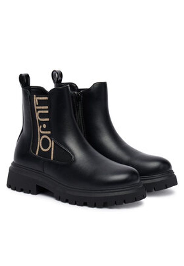 Liu Jo Botki Wanda 05 4F5013 EX020 S Czarny. Kolor: czarny. Materiał: skóra