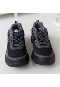 Lee Cooper Czarne buty sportowe Aqua Shell LCJ-22-01-1372M. Okazja: na spacer. Nosek buta: okrągły. Kolor: czarny. Materiał: guma. Sport: turystyka piesza, fitness #4