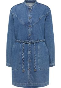 Damska Sukienka Mini Mustang Style Paola Dress Denim Blue 1015586 5000 500. Materiał: denim. Długość: mini #6