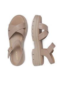 Lasocki Sandały CEO-WB-LINA-23 Beżowy. Kolor: beżowy. Materiał: skóra #6