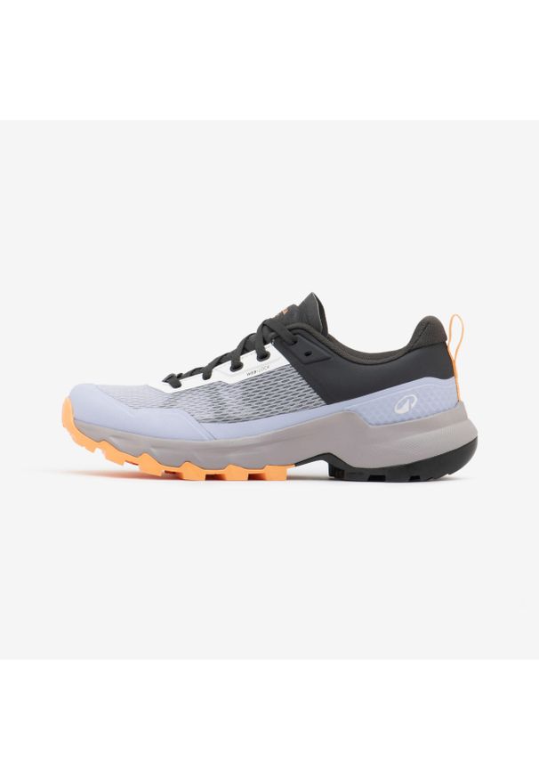 quechua - Buty turystyczne damskie MH500 Light. Kolor: fioletowy, wielokolorowy, pomarańczowy. Materiał: materiał, kauczuk. Styl: sportowy