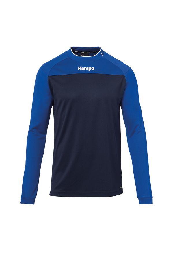 KEMPA - Bluza Kempa Prime. Kolor: niebieski. Materiał: tkanina. Sport: fitness, piłka ręczna
