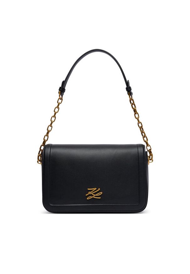 Karl Lagerfeld - KARL LAGERFELD Torebka B2W30036 Czarny. Kolor: czarny. Materiał: skórzane