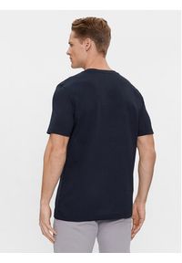 BOSS - Boss T-Shirt Tiburt 240 50452680 Granatowy Regular Fit. Kolor: niebieski. Materiał: bawełna