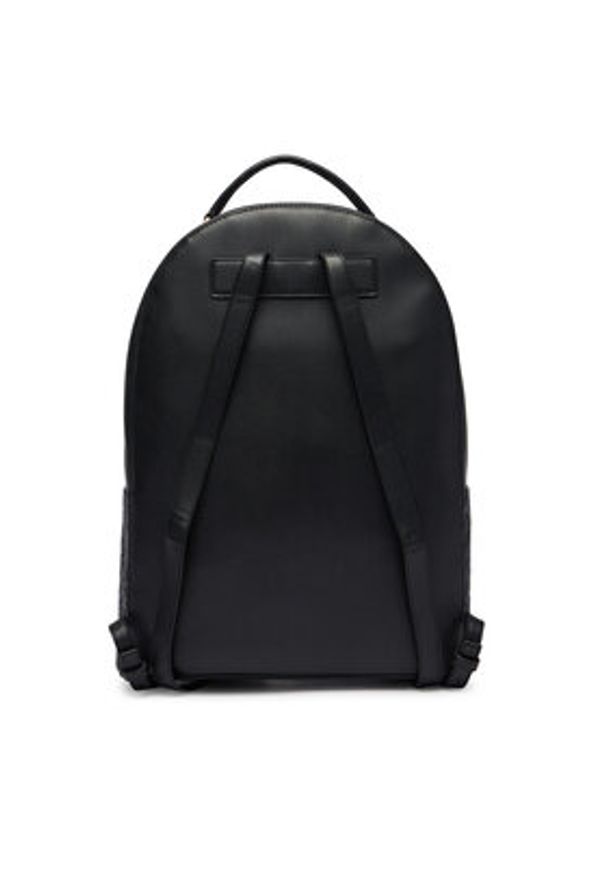 TOMMY HILFIGER - Tommy Hilfiger Plecak Th Daily Backpack Mono AW0AW18852 Czarny. Kolor: czarny. Materiał: skóra