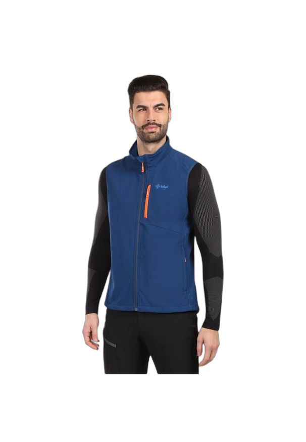 Kamizelka Kilpi Noil. Kolor: niebieski. Sport: turystyka piesza