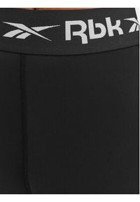 Reebok Szorty sportowe RK25607CCW Czarny Slim Fit. Kolor: czarny. Materiał: syntetyk #2