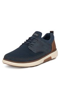 Rieker Sneakersy B3354-14 Granatowy. Kolor: niebieski. Materiał: materiał