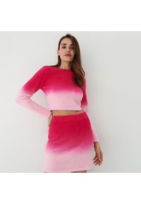 Mohito - Sweter z efektem dip-dye - Różowy. Kolor: różowy #1