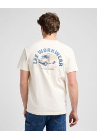 Lee - MESKA KOSZULKA LEE WW GRAPHIC TEE ECRU 112370482 #4