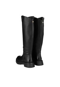 Beverly Hills Polo Club Kozaki HY301-4 Czarny. Kolor: czarny. Materiał: materiał #3