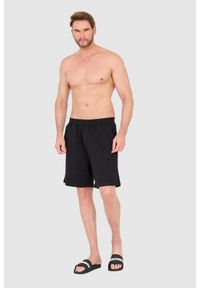 DSQUARED2 Czarne bawełniane szorty męskie, Rozmiar XL. Kolor: czarny. Materiał: bawełna #4