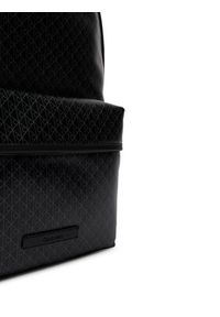 Calvin Klein Plecak Emblem Aop Coated Backpack LV04D3313G Czarny. Kolor: czarny. Materiał: materiał #5