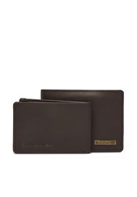 Quiksilver Portfel Gutherie EQYAA03960 Brązowy. Kolor: brązowy. Materiał: skóra #1