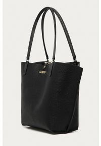 Guess - Torebka dwustronna. Kolor: czarny. Rodzaj torebki: na ramię #6