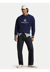 Polo Ralph Lauren Bluza 710A13264002 Granatowy Relaxed Fit. Typ kołnierza: polo. Kolor: niebieski. Materiał: bawełna #5