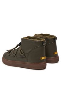 Inuikii Śniegowce Grape Low 05600-004 Khaki. Kolor: brązowy. Materiał: skóra #2