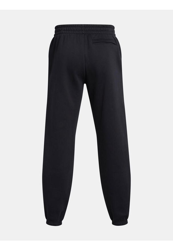 Spodnie męskie Under Armour Curry Splash Jogger. Kolor: czarny. Materiał: dresówka. Sport: koszykówka