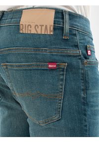 Big-Star - Spodnie jeans męskie skinny Deric 365. Stan: obniżony. Kolor: niebieski. Styl: retro #6