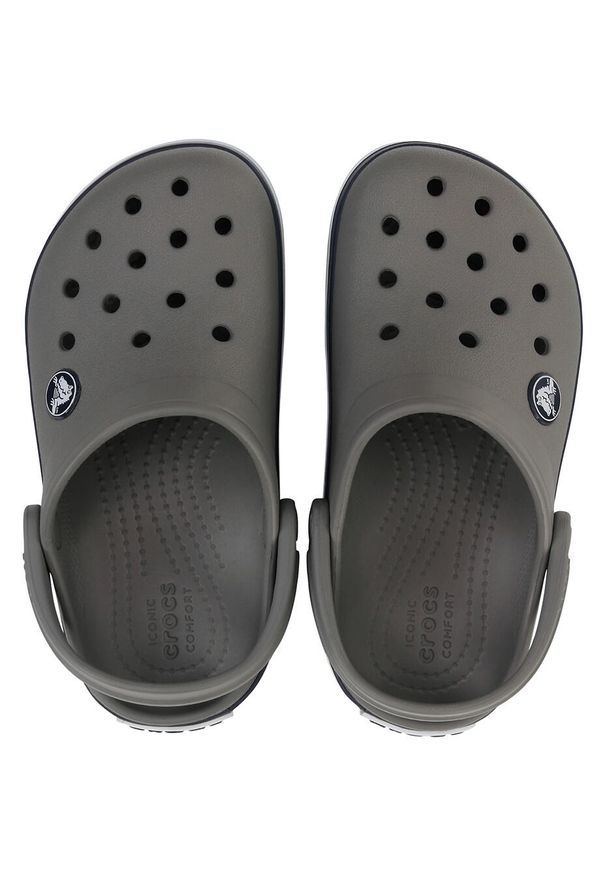Chodaki dla dzieci Crocs Kids Toddler Crocband Clog. Kolor: biały, wielokolorowy, czarny, szary