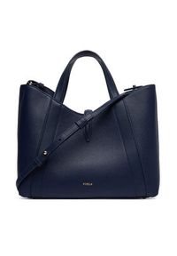 Furla Torebka Goccia S WB01789 BX3353 KH 4852S Niebieski. Kolor: niebieski. Materiał: skórzane #3