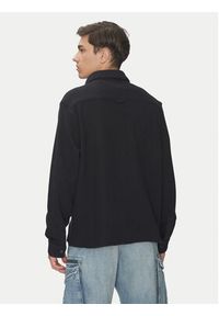 Hugo - HUGO Koszula Ekynone 50534184 Czarny Oversize. Kolor: czarny. Materiał: bawełna #4