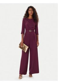 Rinascimento Kombinezon CFC0125314003 Bordowy Regular Fit. Kolor: czerwony. Materiał: syntetyk #4