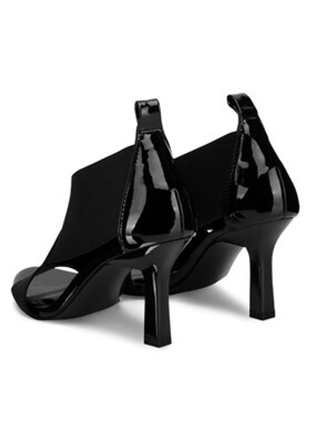 Jenny - JENNY Sandały CD24021-1 Czarny. Kolor: czarny. Materiał: materiał