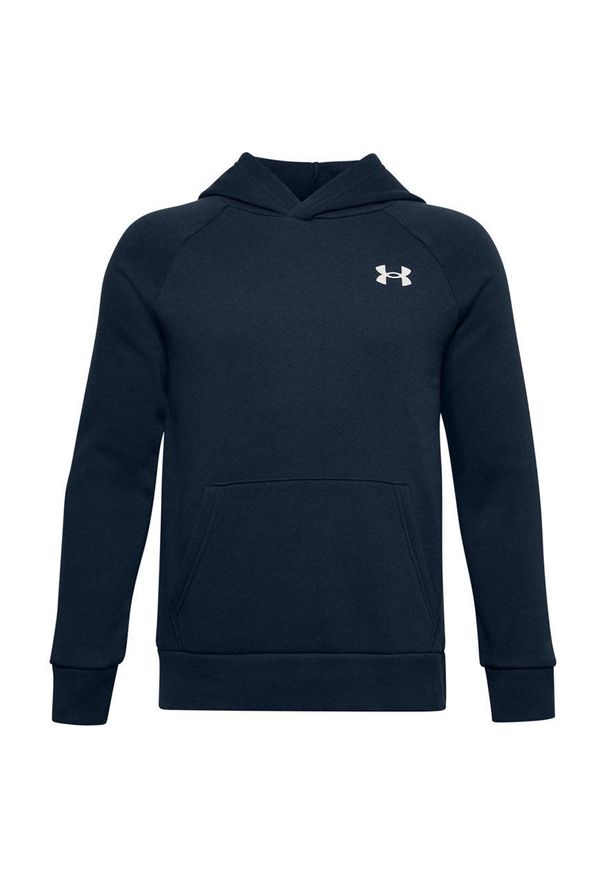 Under Armour - Bluza dziecięca 122-170 cm 1357591. Typ kołnierza: kaptur. Kolor: niebieski. Materiał: dzianina. Wzór: gładki