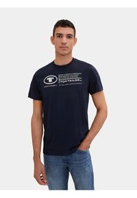 Tom Tailor T-Shirt 1035611 Niebieski Regular Fit. Kolor: niebieski. Materiał: bawełna #5