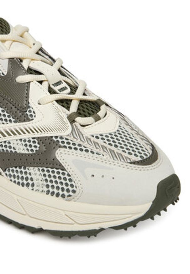 Lacoste Sneakersy L003 Neo Shot 7-50SMA0121 Écru. Kolor: kremowy. Materiał: materiał