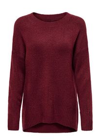 only - ONLY Sweter 15173800 Bordowy Regular Fit. Kolor: czerwony. Materiał: syntetyk #3